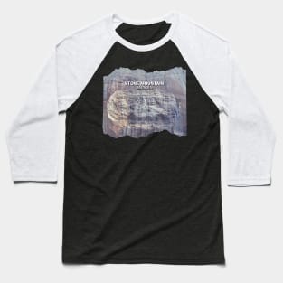 Stone Mountain Georgia Cool photography skyline blue sky USA city break Baseball T-Shirt